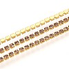 Iron Rhinestone Cup Chains CH-T006-02A-03-1