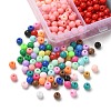 24 Colors Opaque Acrylic Beads MACR-YW0002-95-2