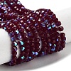Opaque Glass Beads Strands EGLA-A035-P3mm-L02-1