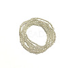 Glass Seed Beaded Waist Beads WG0248E-06-1