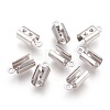 304 Stainless Steel Folding Crimp Ends STAS-P207-03P-A-1