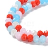 Glass Beads Strands EGLA-A034-M8mm-41-3
