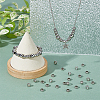 201 Stainless Steel Grooved European Beads STAS-DC0015-64-5