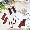 DIY Rectangle Dangle Earring Making Kit DIY-OC0009-48-5
