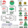 DIY Christmas Keychain Making Kit DIY-SC0022-54-2