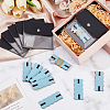 6Pcs Square PU Leather Jewelry Storage Bags with Iron Button ABAG-OC0001-18C-4