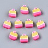 Handmade Polymer Clay Beads CLAY-N011-022-4