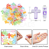 250Pcs Transparent Acrylic Beads TACR-CJ0001-54-2