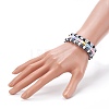 Acrylic Stretch Beaded Bracelets Sets BJEW-JB06115-4