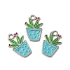 Alloy Enamel Pendants ENAM-G211-01P-5