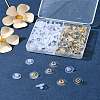 Brass Bullet Clutch Bullet Clutch Earring Backs with Pad KK-FS0001-43-9