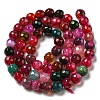 Natural Agate Beads Strands X-G-C082-A01-15-3