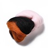 Elegant Woman DIY Keychain Needle Felting Kit LS-DIY-I098-04-4