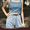 PU Leather Choker Necklaces with Alloy Clasp AJEW-WH0348-131B-5
