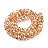 Electroplate Glass Beads Strands EGLA-A044-T8mm-A23-3