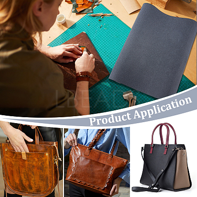 Leather Debris & Paper Fiber & Glue Stiffener Sheets for Bag Lining AJEW-WH0609-821C-1