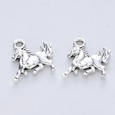 Tibetan Style Alloy Pendants TIBE-R316-041AS-RS-1