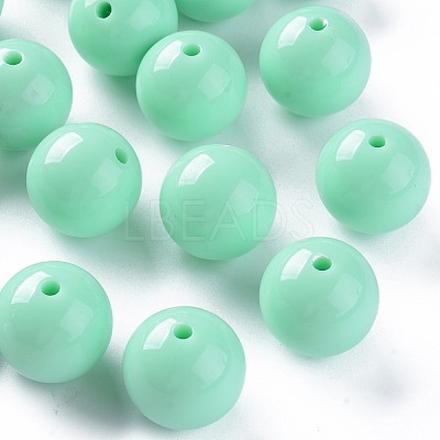 Opaque Acrylic Beads X-MACR-S370-C20mm-A05-1