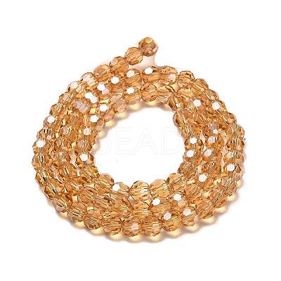 Transparent Glass Beads EGLA-A035-T6mm-B17-1