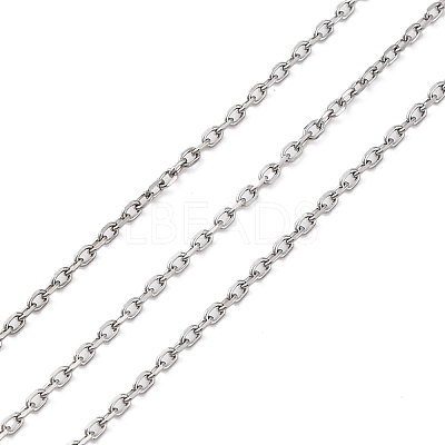 304 Stainless Steel Cable Chains CHS-M009-12P-05-1