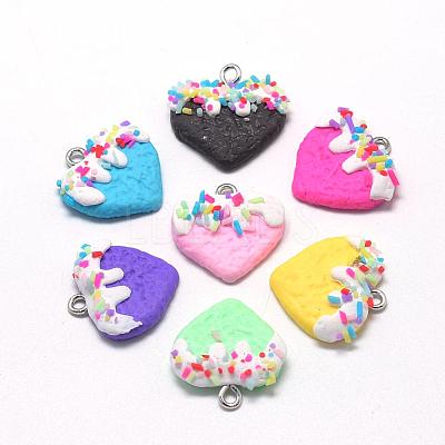 Handmade Polymer Clay Pendants CLAY-Q240-006-1