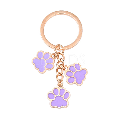Alloy Enamel Keychains KEYC-YW00198-04-1