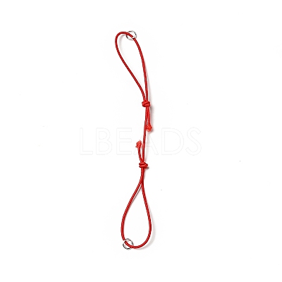 Adjustable Elastic Cord Bracelet Making AJEW-JB00008-03-1