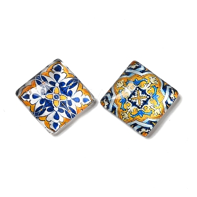Glass Cabochons GLLA-Q087-01B-1