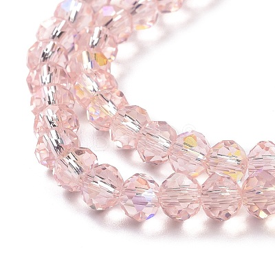 Electroplate Glass Beads Strands X1-EGLA-A034-T4mm-L18-1