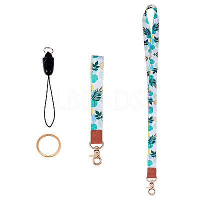1 Set Polyester Mobile Straps HJEW-TA0001-40C-1