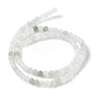 Natural Tianshan Cui Quartzite Beads Strands G-B046-01E-1