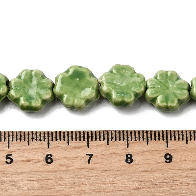 Handmade Porcelain Beads Strands PORC-K010-05B-1