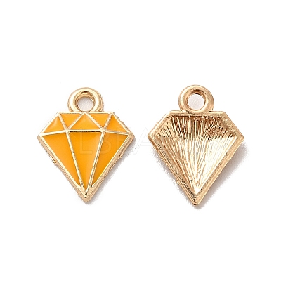 Alloy Enamel Pandants ENAM-K067-55KCG-05-1