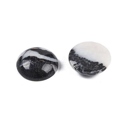 Natural Zebra Jasper Cabochons G-T020-18mm-29-1