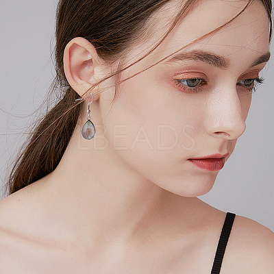 30Pcs 304 Stainless Steel Earring Hooks STAS-SP0002-06P-1