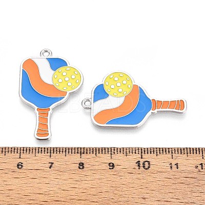 Alloy Enamel Sports Pendants ENAM-T022-66P-1