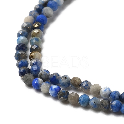 Natural Lapis Lazuli Beads Strands G-RM241221-A11-1