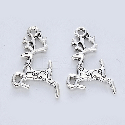 Tibetan Style Alloy Pendants LS-TIBE-R316-078AS-RS-1
