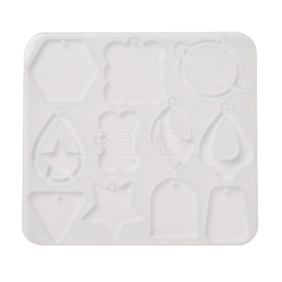 Geometric Earrings Pendants DIY Silicone Mold DIY-Q033-01D-1