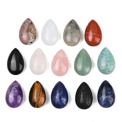 Natural & Synthetic Mixed Stone Pendants G-B195-02-1
