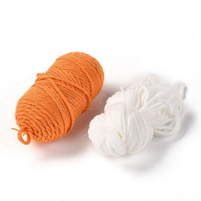 DIY Cotton Cup Mat Punch Needle Kits DIY-K032-38C-1