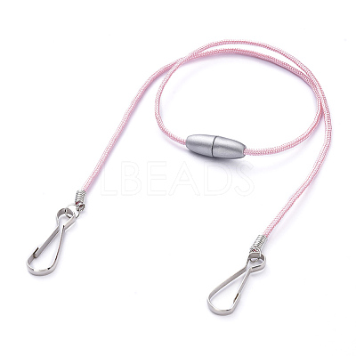 Polyester & Spandex Cord Ropes Eyeglasses Chains AJEW-EH00057-05-1