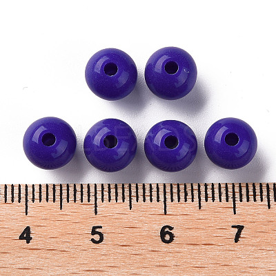 Opaque Acrylic Beads LS-X-MACR-S370-C8mm-A36-1