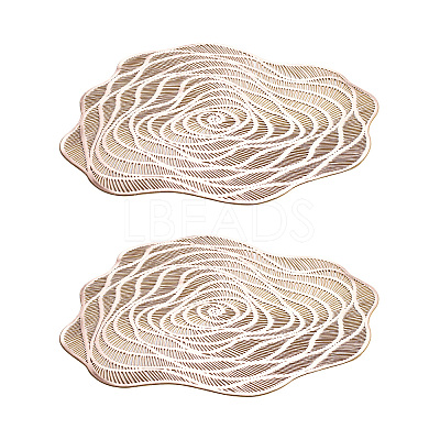 Hollow Rose PVC Hot Pads Holders BT-TAC0001-03B-1