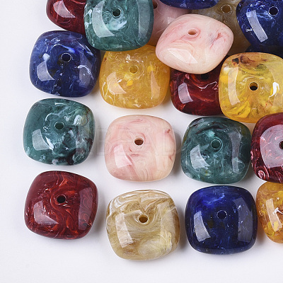 Acrylic Beads OACR-T019-01-1