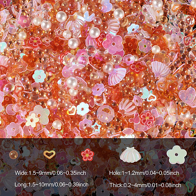 Handmade Polymer Clay Cabochons CLAY-TADJ0001-01E-1