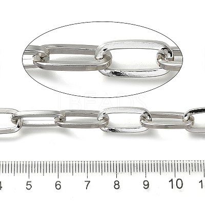 Aluminium Paperclip Chains CHA-F004-04P-1