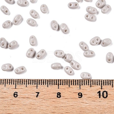Baking Paint Glass Seed Beads SEED-T006-03Y-1
