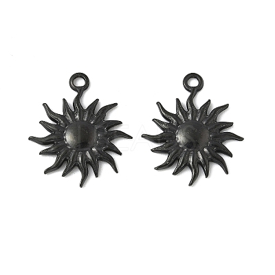 Ion Plating(IP) 304 Stainless Steel Pendants STAS-P322-09B-1