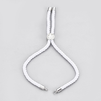 Cotton Cord Bracelet Making KK-F758-03L-P-1